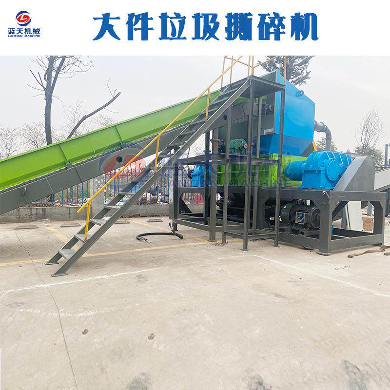 陈腐垃圾筛选设备 建筑生活混合垃圾分拣项目 装修垃圾滚筒筛分机
