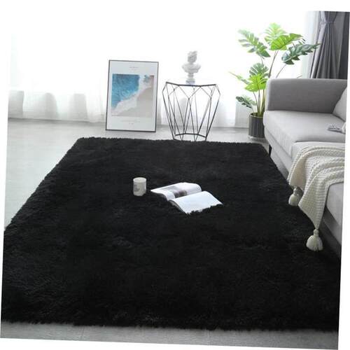 Plush Carpet Living Room Bedroom Fluffy Rug Floor Mat 地毯子