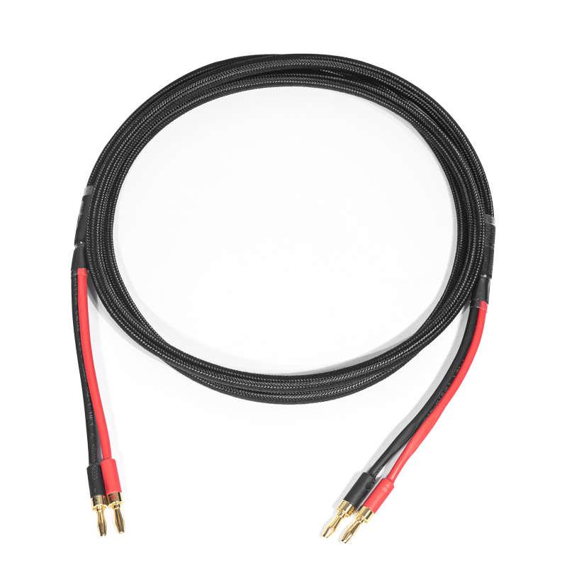 德宜美发烧喇叭线纯铜香蕉头加粗音箱线发烧无损音质功放音箱连接