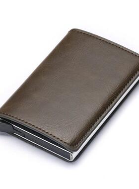 Credit Card Holder Wallet Men Women Metal RFID Vintage Alumi
