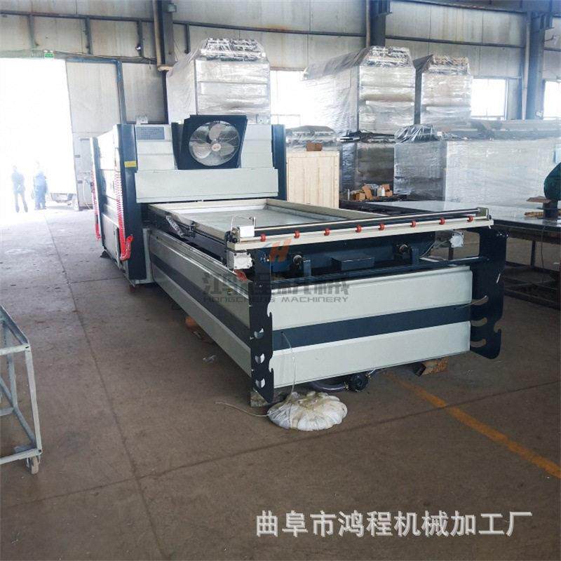 异型凹凸面橱柜衣柜门真空覆膜机免拉手大尺寸模压门大负压吸塑机