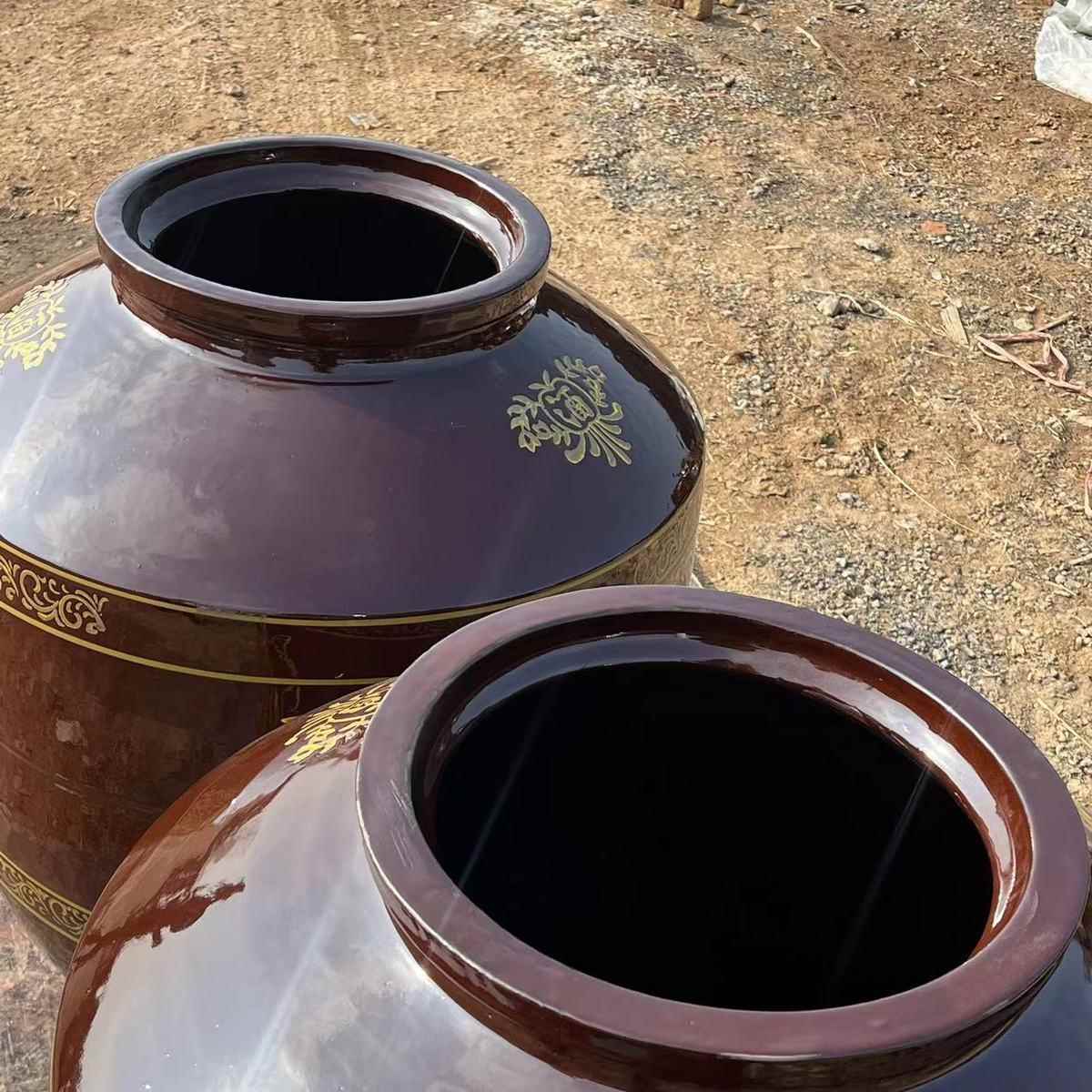 土陶酒坛存酒专用酒缸家用密封酒罐子加大加厚带盖泡陶瓷酒壶