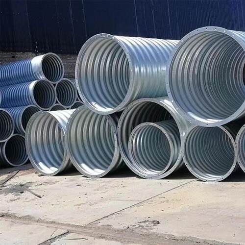 拼装钢制波纹涵管厂公路排水管镀锌波纹管桥梁隧道螺纹管道加工