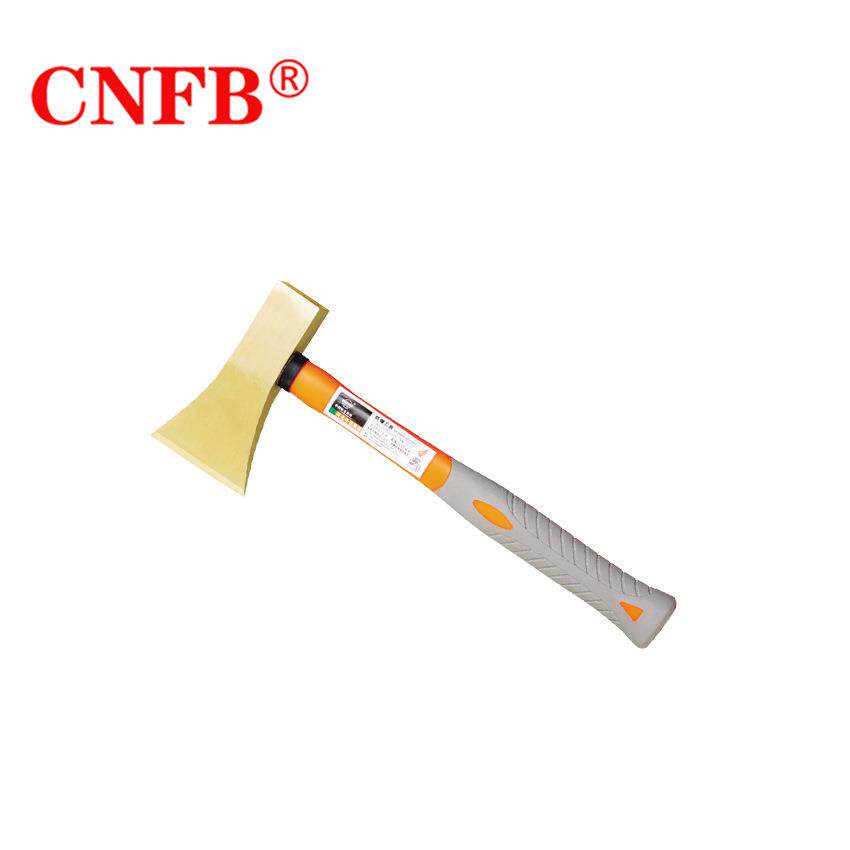 天津桥防CNFB安全防爆工具双刃斧防爆装柄双刃斧T8196