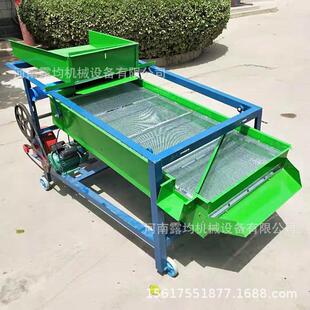 粮食直线电动振筛机多层水稻芝麻菜籽大豆筛选机多功能粮食除尘筛