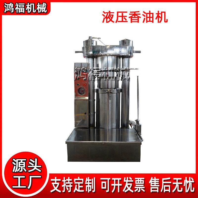 核桃椰子商用榨油机小型车载韩式液压炸油机全自动芝麻香油机