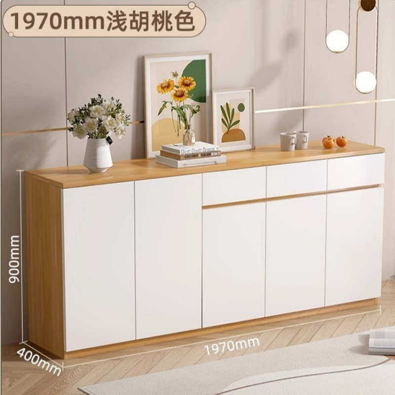 实木储物柜餐边柜一体靠墙柜子现代简约厨房置物柜酒柜客厅靠墙,住宅家具,餐边柜,淘宝优惠券,粉丝福利购,淘宝优惠卷