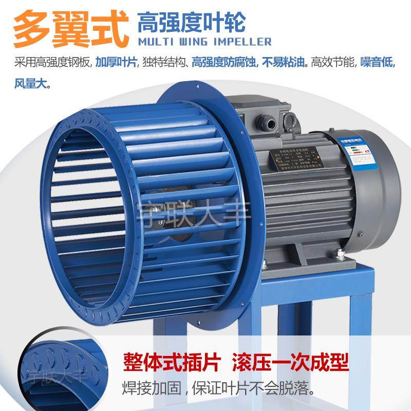 蜗牛大功率工业管道NGA抽通风心离风机油烟静音风机风排厨房专用