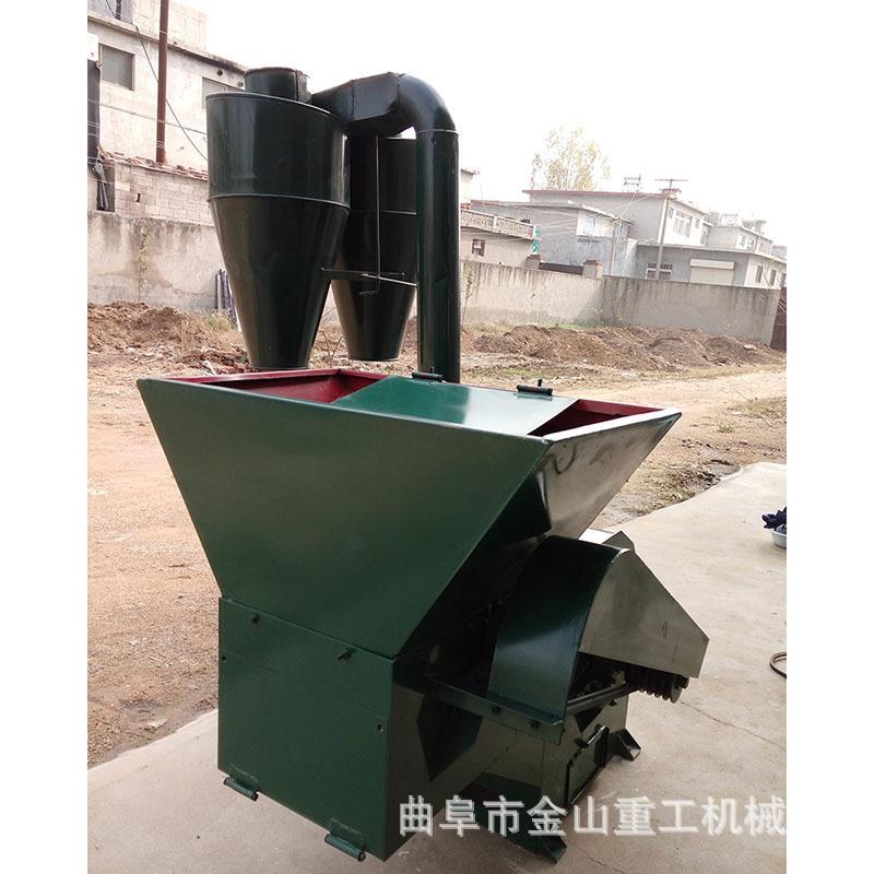 高效羊饲料秸秆粉碎机420型自动进料豆秸粉碎机加厚型油菜秆粉