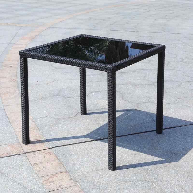 户藤编几桌椅庭院室外阳台休藤椅花园露台家咨询客服具闲茶三件外