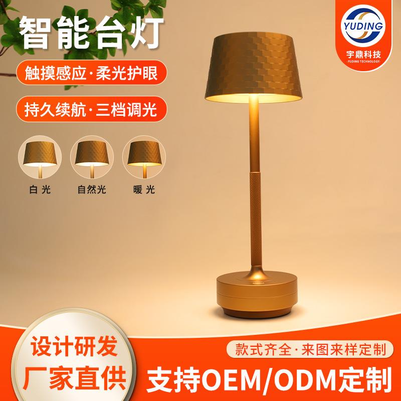 跨境新品智能北欧现代简约触摸led灯创意小夜灯装饰调节护眼台灯