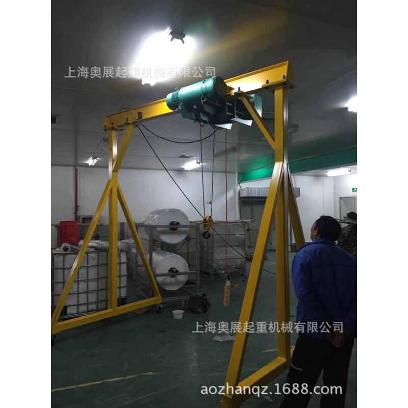 简易龙门吊门式龙门吊龙门吊 手推小移动现货 小型可