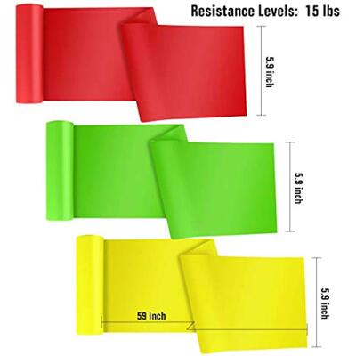 Resistance Bands, Elastic Exercise Bands for Working Out, Ph