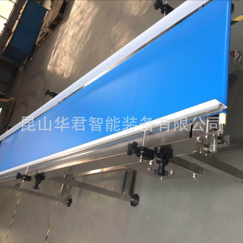 食品级皮带输送机易清洁使用蛋糕面包糕点披萨饼干等冷却输送