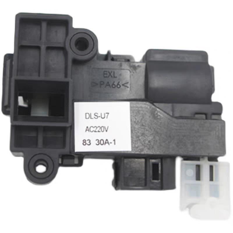 原装三洋惠而浦滚筒洗衣机电子门锁开关DLS-U7 AC220V 51 27A-1