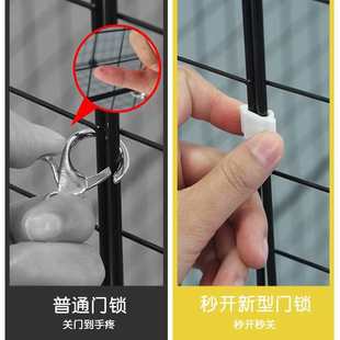 猫笼子家用别墅自由空间室内带厕所小型猫舍大号猫屋猫咪猫窝