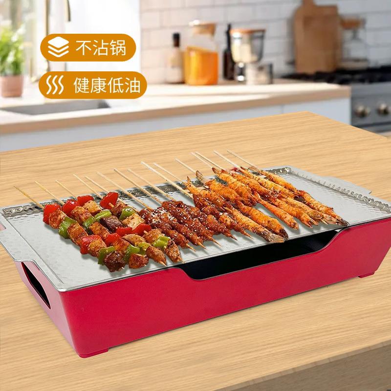 餐厅logo碳烤炉烧烤保温炉加热炉烤串炉烧烤炉商用酒精炉烤串神器