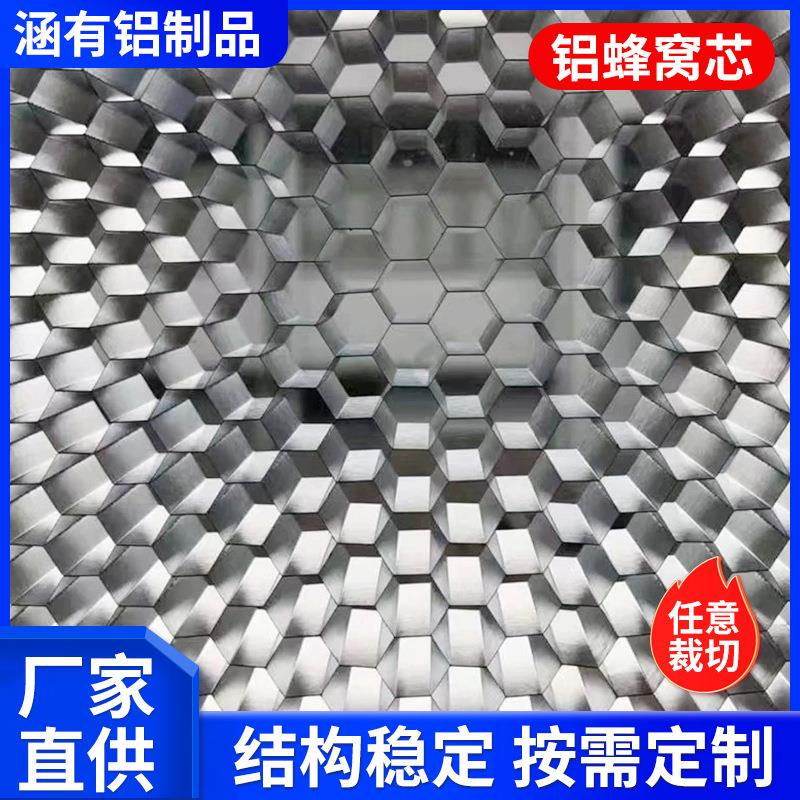 厂家供应铝蜂窝芯定制蜂窝铝板家具门业填充承重隔音防火蜂窝芯