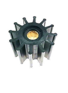 舷冷却水泵柔性橡胶叶轮13554-0001/ 09-812B/58.5*49*15.8/K135