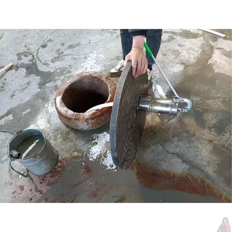 压水井农村老式土井古井家用水井砖井手动抽水泵手摇泵防坠落井盖