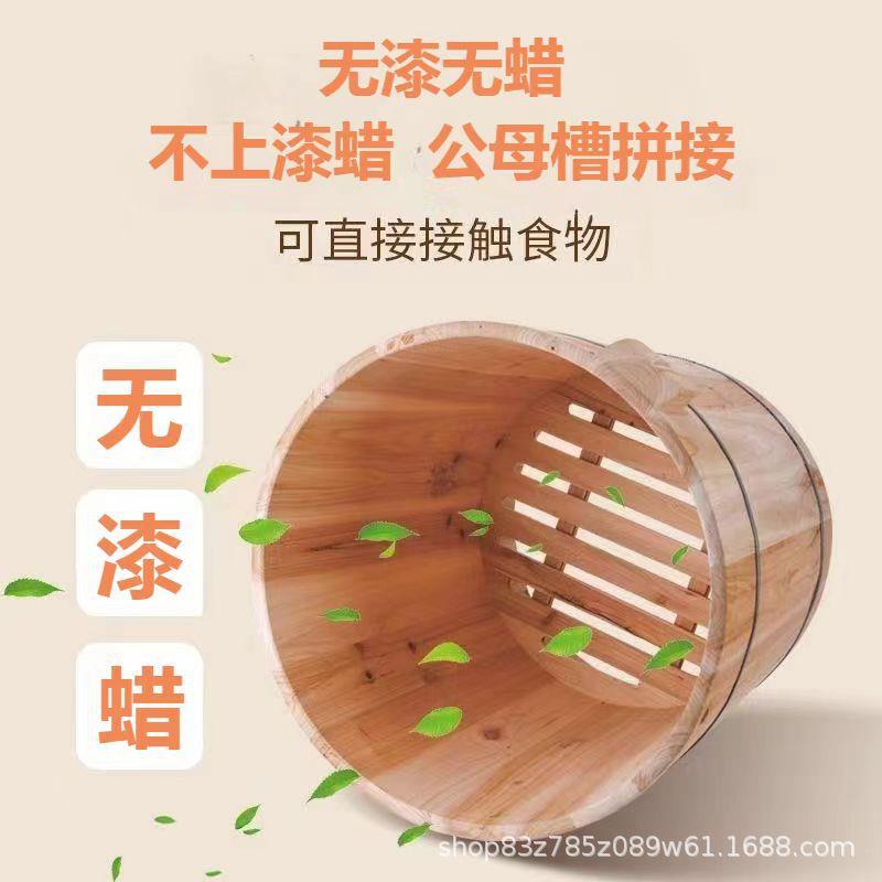 蒸饭木桶商用小蒸大子米饭蒸糯米木甑蒸笼蒸杉木低价lvlo饭蒸菜两