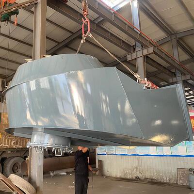 D-LD2000-23001风机进口风箱 90° 碳钢8寸10寸博天管道标准制造