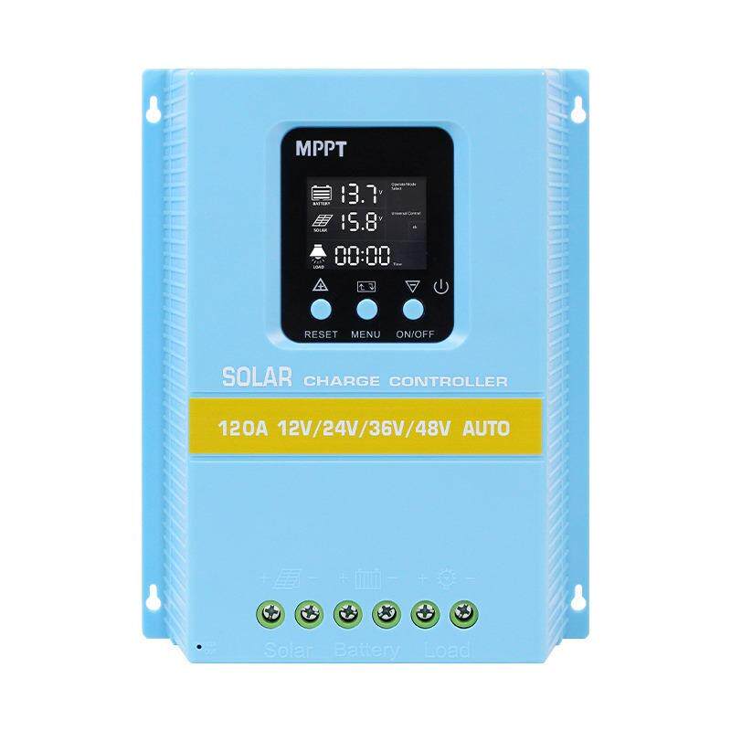 12V24V36V48V自动识别风扇散热120A150A智能MPPT太阳能充电控制器
