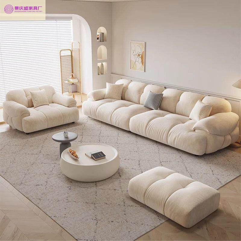 式设墅多种计款艺意沙发客厅大户型高档别布艺沙布发新款