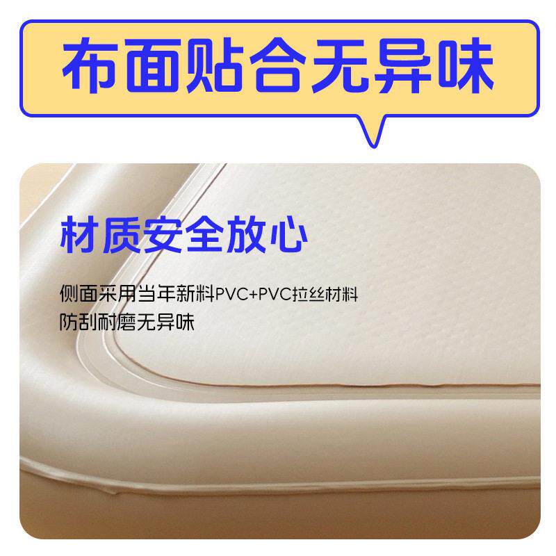 源头工厂超硬家用户外弹丝云床床加厚露营帐篷睡垫拉丝气垫床 - 实物图