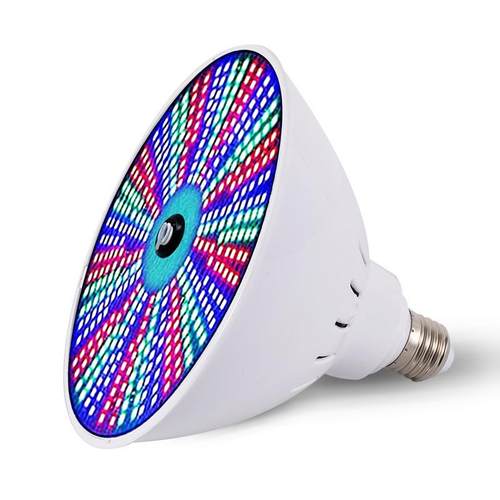 工厂直销120v加强信号PAR38水下照明E27替换光源RGB游泳池灯