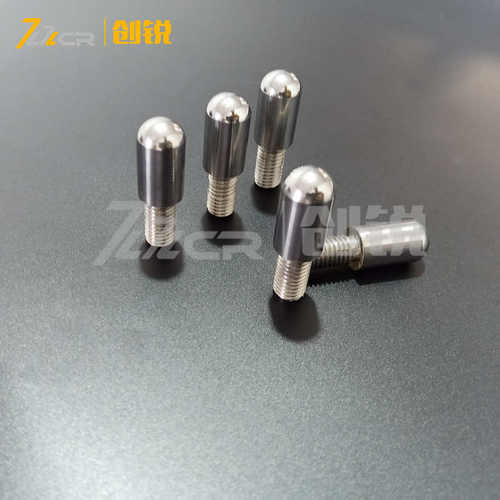 碳化钨圆头棒钉 硬质合金焊接螺纹棒销 砂磨机耐磨配件圆柱合金棒