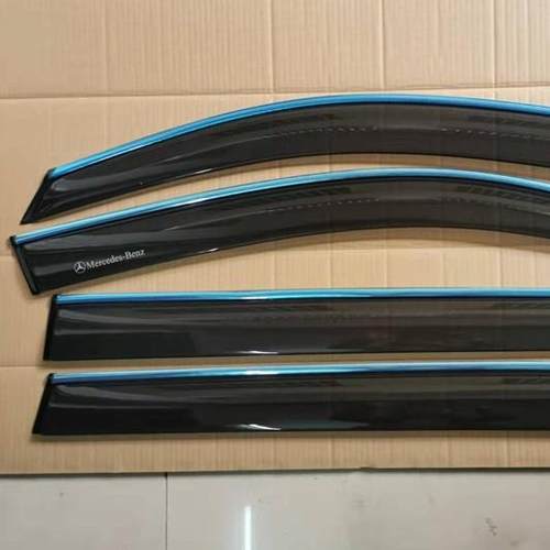 专用于20-25款奔驰gle改装奔驰gle350gls450专用雨档雨眉晴雨挡