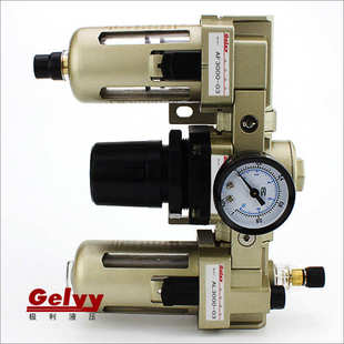 气动气源处理过滤器AC2/3/4000-02/03/04D油水分离器调压三联件