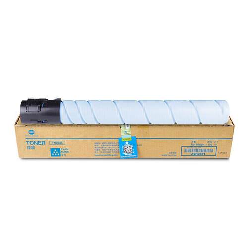 柯尼卡美能达TN223C 原装青色/蓝色碳粉墨粉盒-大容量(适用C226/C