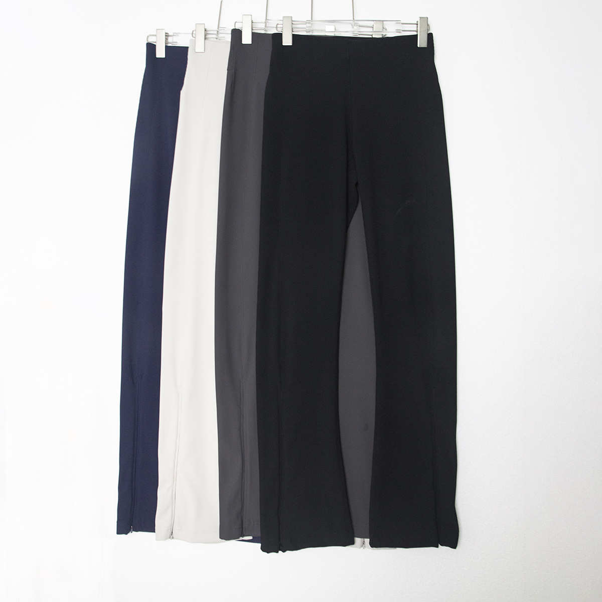 瑜伽螺纹喇叭裤高腰提臀收腹瑜伽裤高弹透气外穿修身显瘦百搭健身