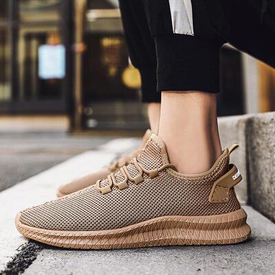 Men Shoes Running Mesh White Mens Sneakers Black Sport Shoes