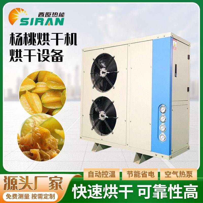 杨桃烘干机空气能杨桃干木瓜波罗蜜烘干房冬瓜无花果水果烘干箱