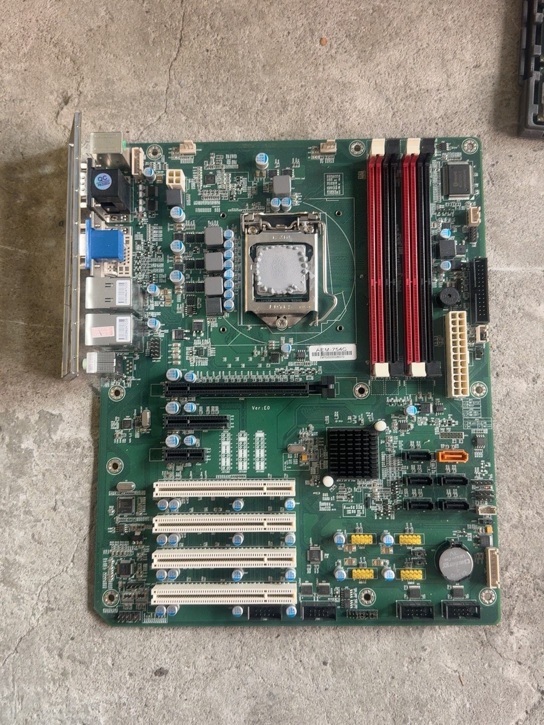 工控机主板AEM-754C 双网口主板，