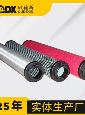 空气空压机精密滤芯压缩空气过滤器Q/P/S/C除油水精密过滤器滤芯