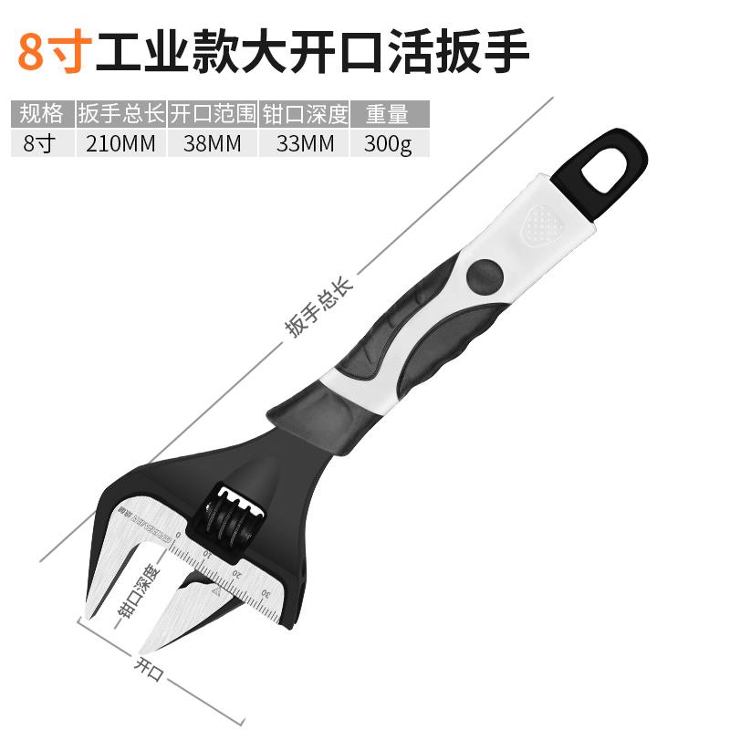 正品板绿林动活扳手工具大全万用板子大开口多功能口万能扳手卫活图片