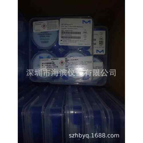 默克密理博PVDF过滤膜亲水0.45µm47mm聚偏氟乙烯滤膜HVLP04700