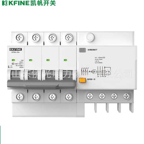 江苏大全凯帆KFB3L-63 1N16A20A2P32A3P+N63A小型漏电断路器
