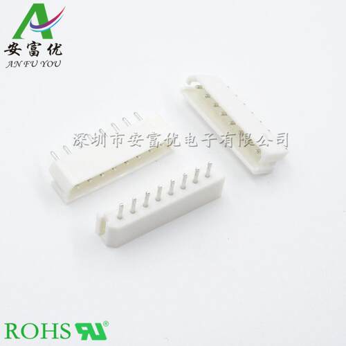 接线端子 接插件 5264-8A 8P 2.54mm间距 XH直针座 圆针