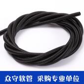 pa尼龙波纹管 汽车线束电缆线管 PA6尼龙阻燃波纹管 塑料穿线软管