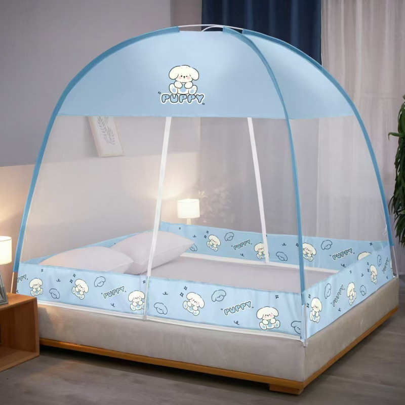 家用防新款单人2025蒙古包全封闭免支架卧室摔安装蚊帐宿舍