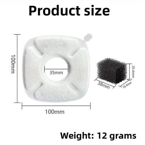 适用于VEKEN宠物饮水机滤芯猫咪饮水器过滤棉芯VK滤芯狗和猫AR