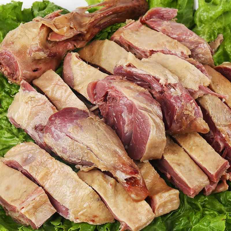 口缘风鹅整只礼盒装送礼长辈扬州特产风干鹅肉熟食咸鹅送人1200g