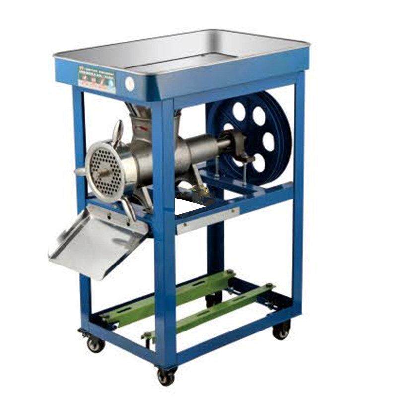 商用电动绞肉机32/42/52/62大盆绞鸡骨架碎鱼机不锈钢大功率喂狗