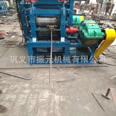 六辊螺纹钢平纹机 废旧螺纹钢矫直机 铜铝型钢筋切粒机