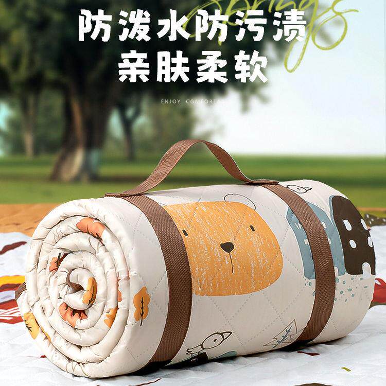 德国户外露营沙滩草地野炊防水垫子帐篷地垫野餐垫防潮垫加厚便携